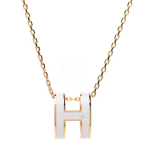 hermes pop h necklace price